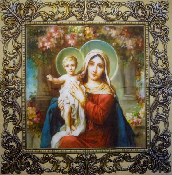 001 Winter - 3-lagig (ESR) - Hans Zatzka - Madonna
